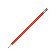 Трехгранный карандаш "Графит 3D", красный