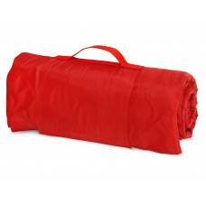 Стеганый плед для пикника Garment, красный с нанесением логотипа компании