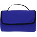 Плед для пикника Regale, синий с нанесением логотипа компании