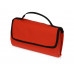 Плед для пикника Regale, красный с нанесением логотипа компании