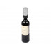 Вакуумная пробка для вина Vacuum, серебристый с нанесением логотипа компании