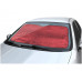 Автомобильный солнцезащитный экран Noson, красный с нанесением логотипа компании