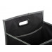 Органайзер-гармошка для багажника "Conson", черный/серый с нанесением логотипа компании