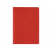 Обложка для паспорта с RFID защитой отделений для пластиковых карт "Favor", красная/серая с нанесением логотипа компании