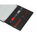 Органайзер Favor для семейных документов на 4 комплекта документов, формат А4, черный с нанесением логотипа компании