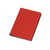 Классическая обложка для паспорта "Favor", красная/серая с нанесением логотипа компании