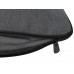 Чехол Fabrizio для ноутбука 15.6", серый/черный с нанесением логотипа компании