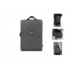 Сумка-чехол Specter Go для ноутбука 16'', серый с нанесением логотипа компании