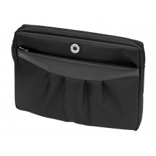 Чехол "Deauville" для ноутбука, черный с нанесением логотипа компании