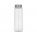 Бутылка для воды "Candy", PET, серый с нанесением логотипа компании