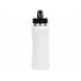 Бутылка спортивная "Коста-Рика" 600мл, белый с нанесением логотипа компании