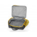 Изотермическая сумка-холодильник "Breeze" для ланч-бокса, серый/желтый с нанесением логотипа компании