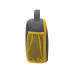 Изотермическая сумка-холодильник "Breeze" для ланч-бокса, серый/желтый с нанесением логотипа компании