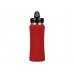 Бутылка спортивная "Коста-Рика" 600мл, красный с нанесением логотипа компании