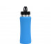 Бутылка спортивная "Коста-Рика" 600мл, голубой с нанесением логотипа компании