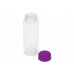 Бутылка для воды "Candy", PET, фиолетовый с нанесением логотипа компании