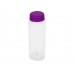 Бутылка для воды "Candy", PET, фиолетовый с нанесением логотипа компании