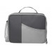 Изотермическая сумка-холодильник "Breeze" для ланч-бокса, серый/серый с нанесением логотипа компании