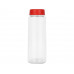 Бутылка для воды "Candy", PET, красный с нанесением логотипа компании