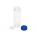 Бутылка для воды "Candy", PET, синий с нанесением логотипа компании