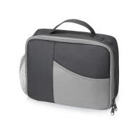 Изотермическая сумка-холодильник "Breeze" для ланч-бокса, серый/серый