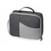 Изотермическая сумка-холодильник "Breeze" для ланч-бокса, серый/серый с нанесением логотипа компании
