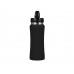 Бутылка спортивная "Коста-Рика" 600мл, черный с нанесением логотипа компании