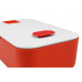 Ланч-бокс «Neo», красный с нанесением логотипа компании