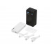 Внешний аккумулятор Evolt "Mini-10", 10000 mAh, белый с нанесением логотипа компании Внешний аккумулятор Evolt "Mini-10", 10000 mAh, белый с нанесением логотипа компании