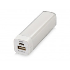 Портативное зарядное устройство "Ангра", 2200 mAh, белый Портативное зарядное устройство "Ангра", 2200 mAh, белый