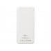 Внешний аккумулятор Evolt "Mini-5", 5000 mAh, белый с нанесением логотипа компании