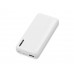 Внешний аккумулятор Evolt "Mini-10", 10000 mAh, белый с нанесением логотипа компании Внешний аккумулятор Evolt "Mini-10", 10000 mAh, белый с нанесением логотипа компании