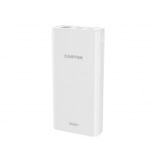 Портативный аккумулятор Canyon PB-2001 (CNE-CPB2001W), белый