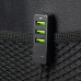 АЗУ 1 USB + 3 USB для пассажиров, QC 3.0, 7А, алюминий, графит, Deppa с нанесением логотипа компании