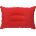 Набор для путешествия с прямоугольной подушкой Cloud, красный с нанесением логотипа компании
