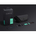 Антикражная сумка на пояс Clickpack, черный с нанесением логотипа компании