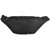 Сумка на пояс Sling, черный с нанесением логотипа компании