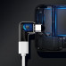 Адаптер USB-С - USB-C, магнитный, белый, Deppa с нанесением логотипа компании