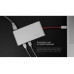 Хаб USB Rombica Type-C Hermes Red (Р) с нанесением логотипа компании