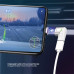 Адаптер USB-С - USB-C, магнитный, белый, Deppa с нанесением логотипа компании