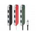 Хаб USB Rombica Type-C Chronos Green (Р) с нанесением логотипа компании Хаб USB Rombica Type-C Chronos Green (Р) с нанесением логотипа компании