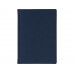 Ежедневник недатированный А5 «Velvet», темно-синий с нанесением логотипа компании