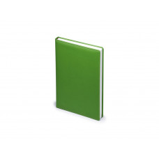 Ежедневник недатированный А5 «Velvet», зеленый флуор с нанесением логотипа компании