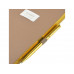 Ежедневник недатированный А5 "Total beige" с нашивкой, бежевый с нанесением логотипа компании