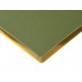 Ежедневник недатированный А5 "Verde" с нашивкой, зеленый с нанесением логотипа компании
