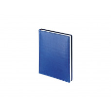 Ежедневник недатированный А6+ «Velvet», синий с нанесением логотипа компании
