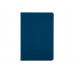Бизнес-блокнот "С3" софт-тач с магнитом, твердая обложка, 128 листов, синий с нанесением логотипа компании