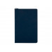 Бизнес-блокнот "С3" софт-тач с магнитом, твердая обложка, 128 листов, темно-синий с нанесением логотипа компании