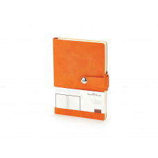 Ежедневник недатированный  А5 "PRIMAVERA" оранжевый с нанесением логотипа компании