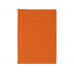 Ежедневник недатированный А5 «Velvet», оранжевый флуор с нанесением логотипа компании